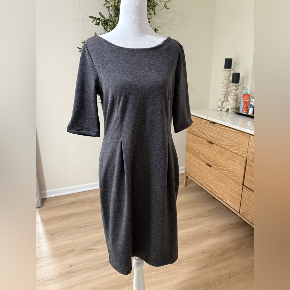 Elegant Gray Women's Dress